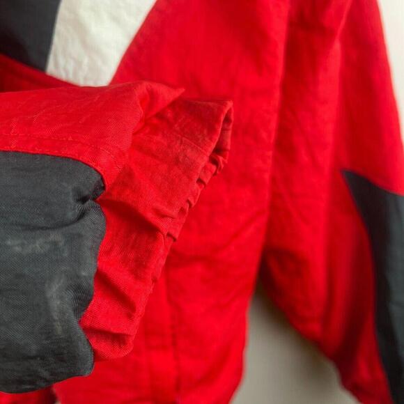 90s Vintage NCAA Starter University Of Indiana Hoosiers  Puffer Jacket Size XL - Picture 3 of 7